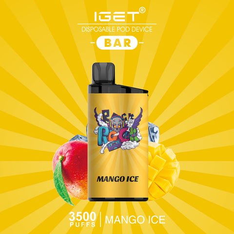 SOLD OUT - MANGO ICE - 3500 PUFFS