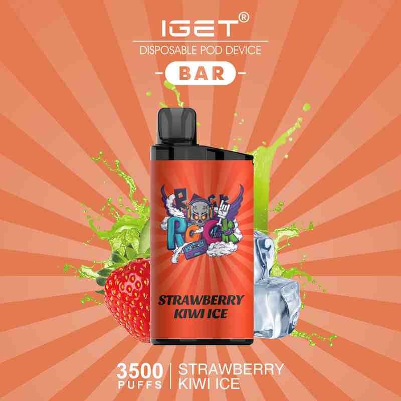 SOLD OUT - STRAWBERRY KIWI ICE - 3500 PUFFS